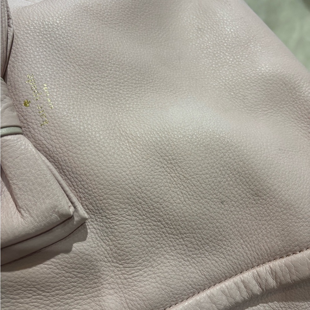 Kate Spade Blush Pink Tote with Bow Accent - Picture 16 of 16